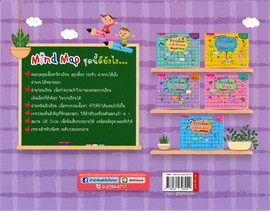THAI MAP สรุปเนื้อหาภาษาไทย สั้น กระชับ อ่านเข้าใจง่าย ระดับประถมปลาย ป.4-5-6
