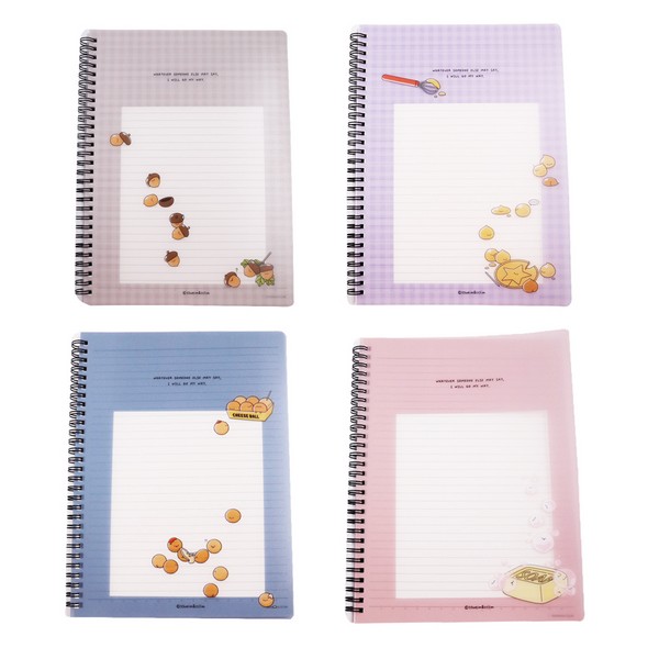 สมุดโน้ต เกาหลี Ropamoda สมุด  PP notebook ปกแข็ง PVC Made In Korea