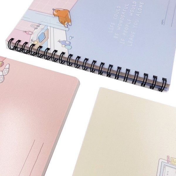  สมุดโน้ต เกาหลี Ropamoda สมุด   PP cover note ปกแข็ง Made In Korea