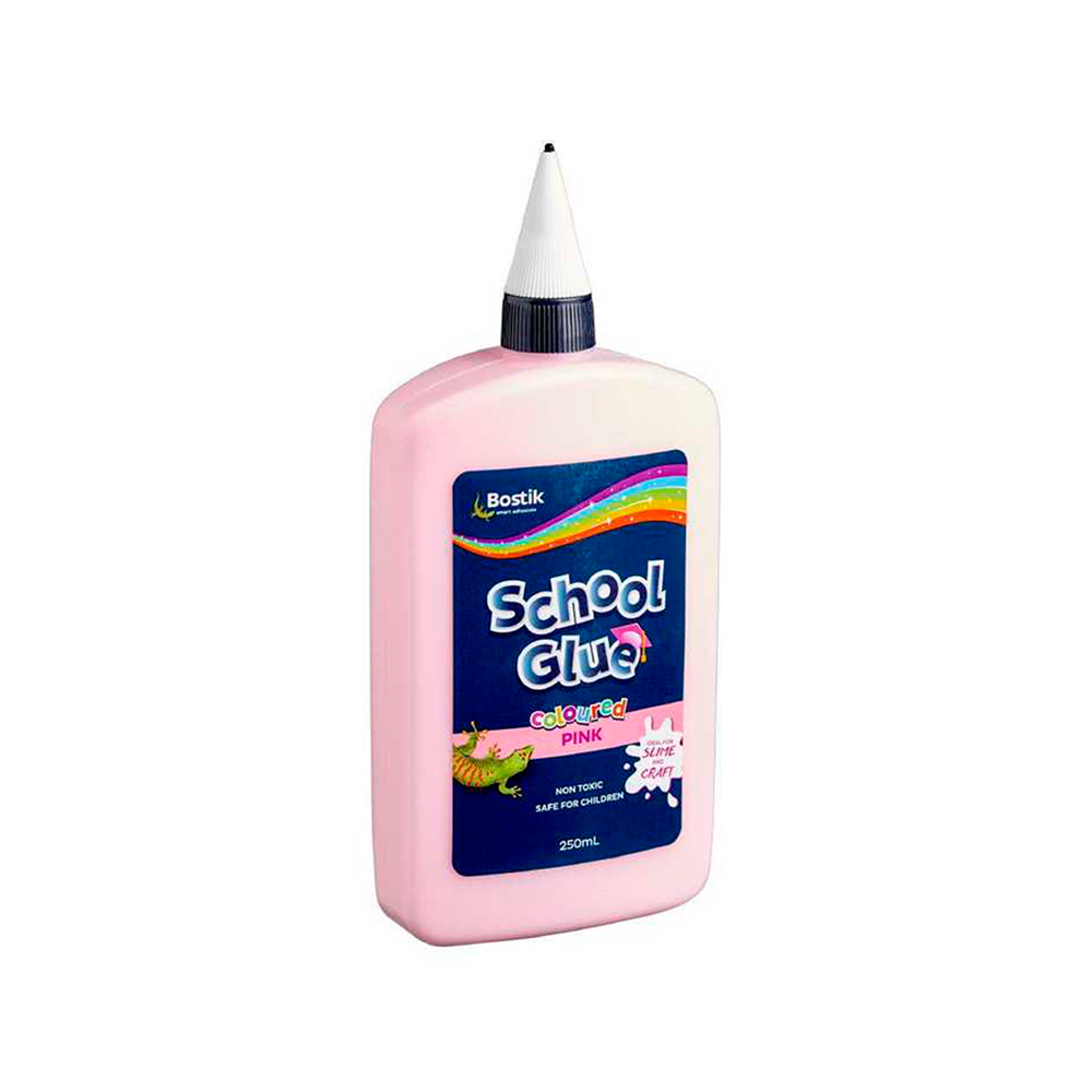 ฺฺBostik School Glue (Pink) บอสติกกาวอเนกประสงค์ สีชมพู 250 มล