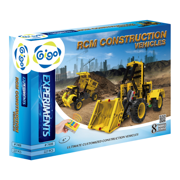 RCM CONSTRUCTION VEHICLES  ชุดการทดลองรถก่อสร้าง