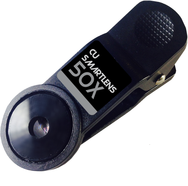 CUsmartlens 50X (เปลี่ยนมือถือให้เป็นกล้องจุลทรรศน์)