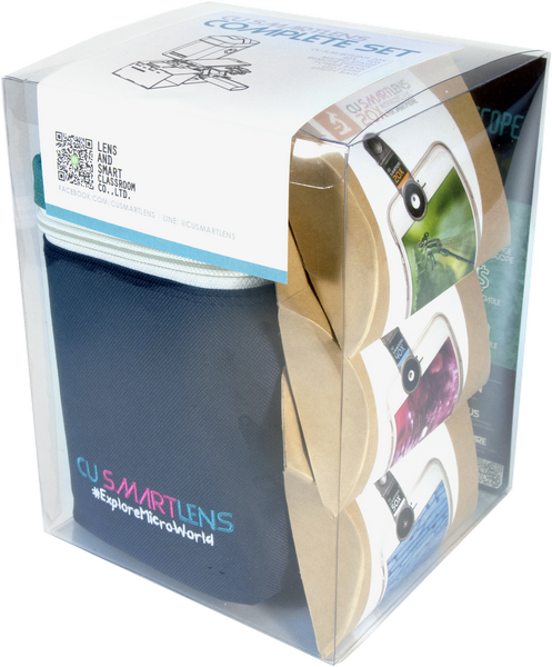 CUsmartlens Complete Set (เลนส์ขยาย เปลี่ยนมือถือเป็นกล้องจุลทรรศน์)