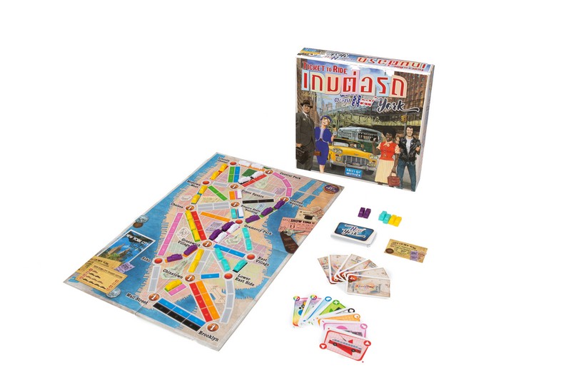 เกมต่อรถตะลุยนิวยอร์ค (Ticket to Ride: New York - TH)