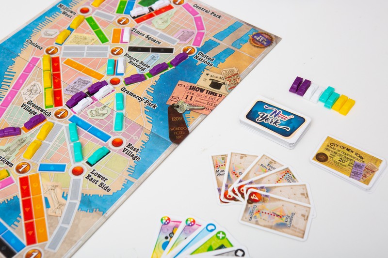 เกมต่อรถตะลุยนิวยอร์ค (Ticket to Ride: New York - TH)