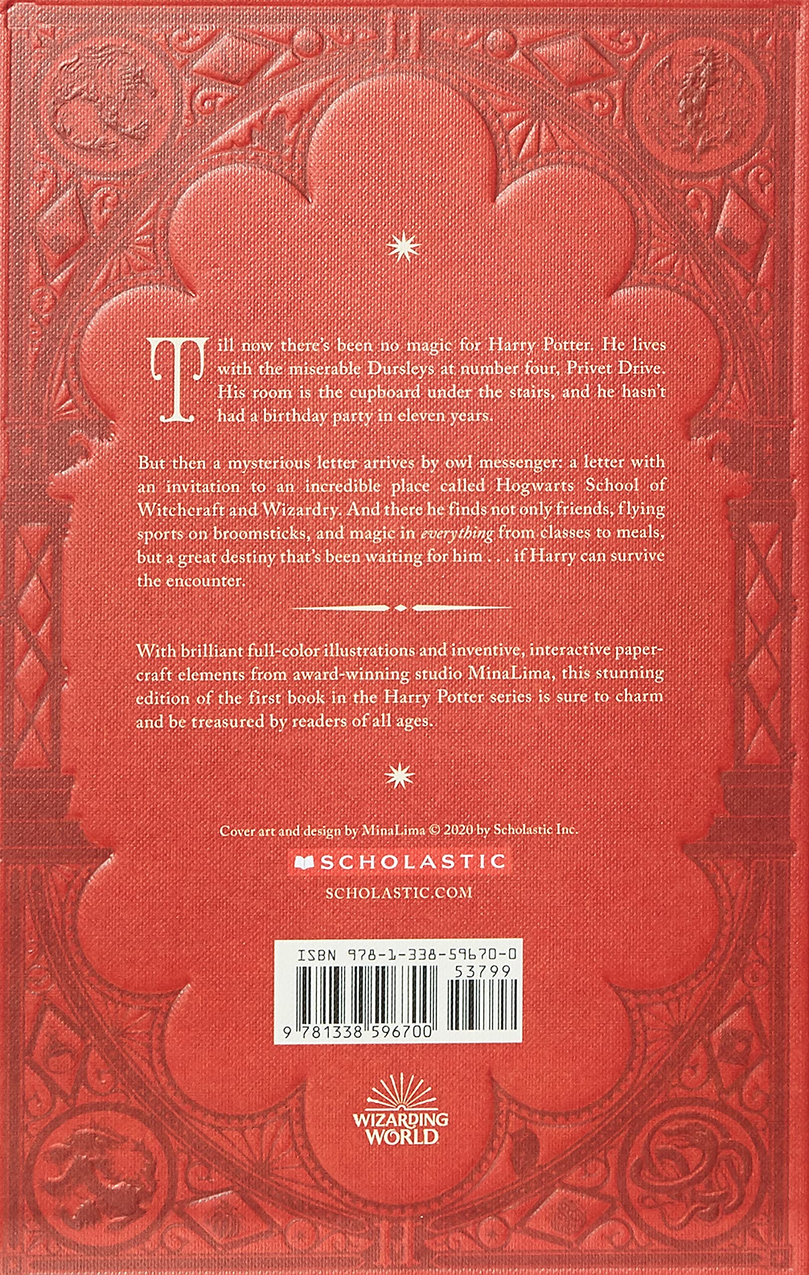 HARRY POTTER AND THE PHILOSOPHER'S STONE (MINALIMA EDITION) (VERSION) (HC)