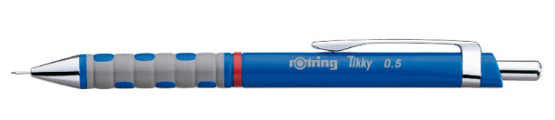 ดินสอกดติ๊กกี้ 0.5 สีน้ำเงิน