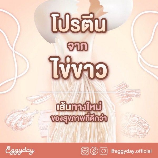 เส้นหมี่ไข่ขาว 100g คละชนิด 7 ซอง 7 Days Miracle