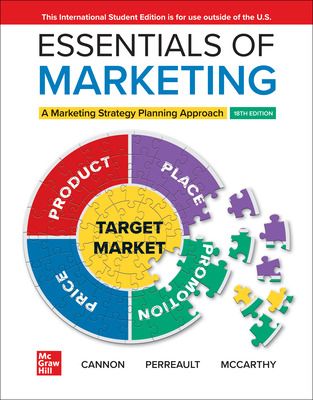 ONLINE ACCESS FOR ESSENTIALS OF MARKETING: A MARKETING STRATEGY PLANNING APPROACH (E-BOOK)