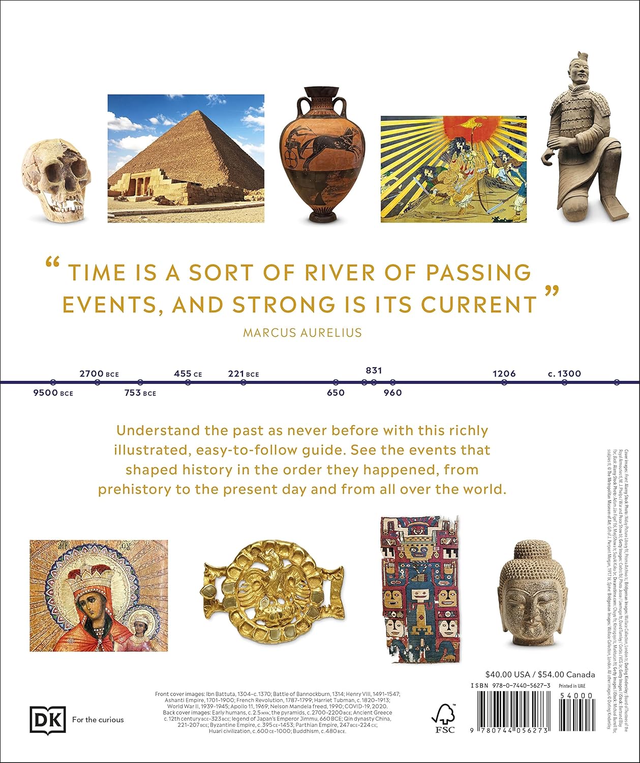 TIMELINES OF WORLD HISTORY (HC)