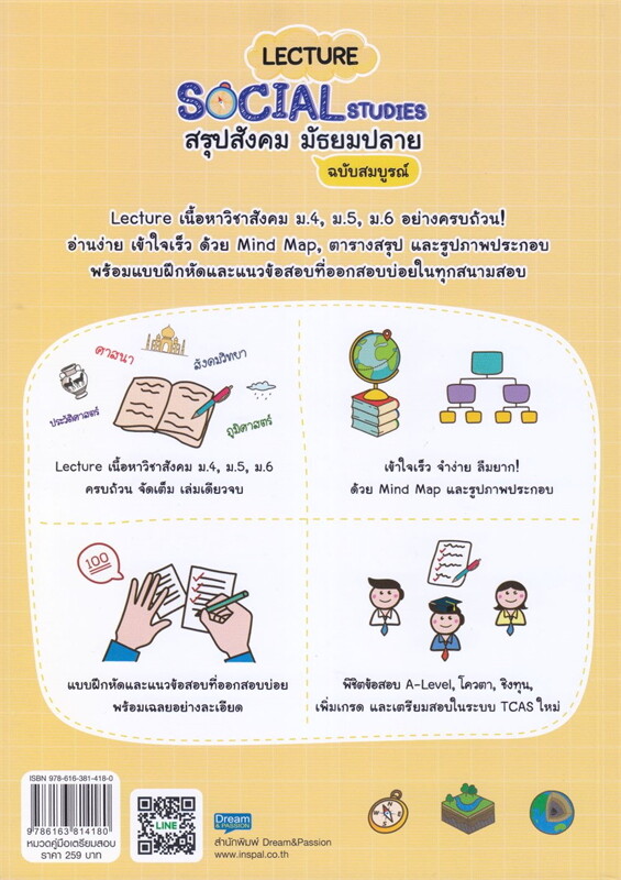 LECTURE SOCIAL STUDIES สรุปสังคม มัธยมปลาย ฉบับสมบูรณ์