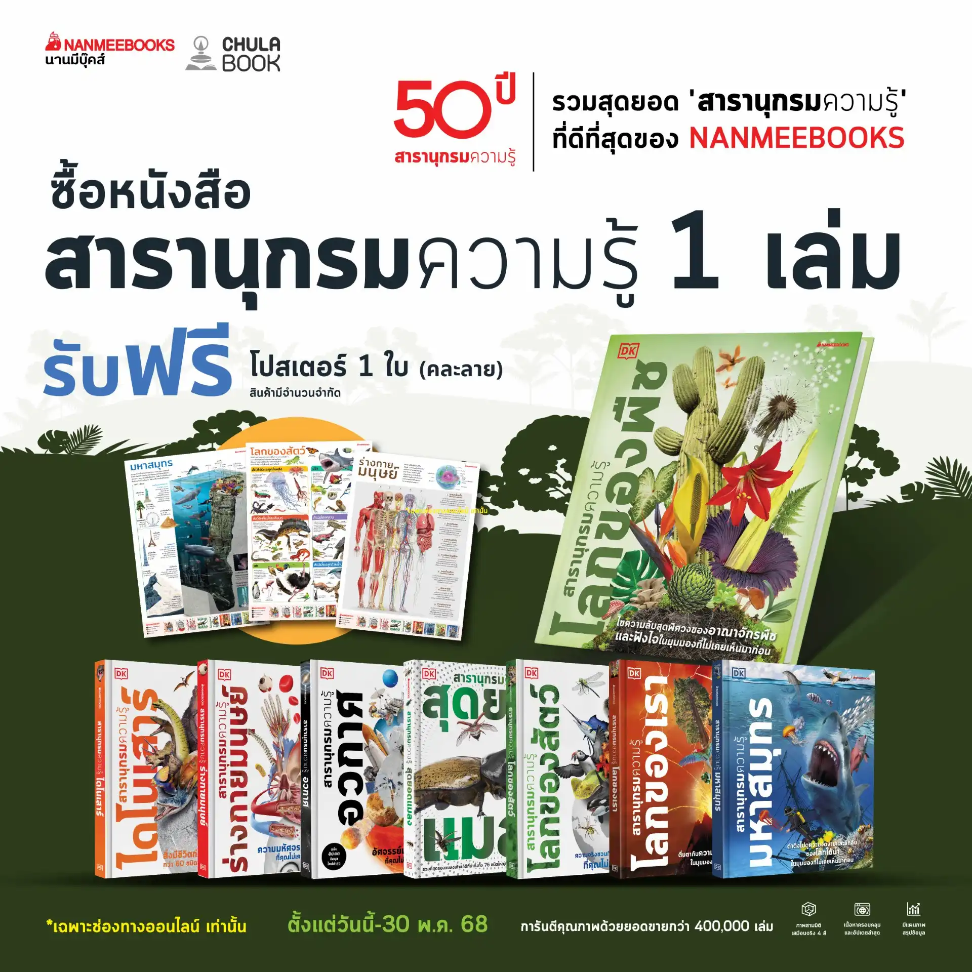 Promotion หนังสือสารานุกรมความรู้ของ DK