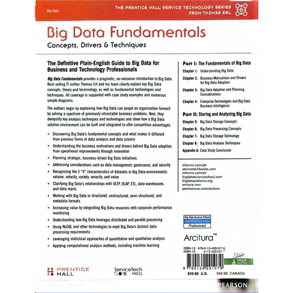 BIG DATA FUNDAMENTALS: CONCEPTS, DRIVERS AND TECHNIQUES