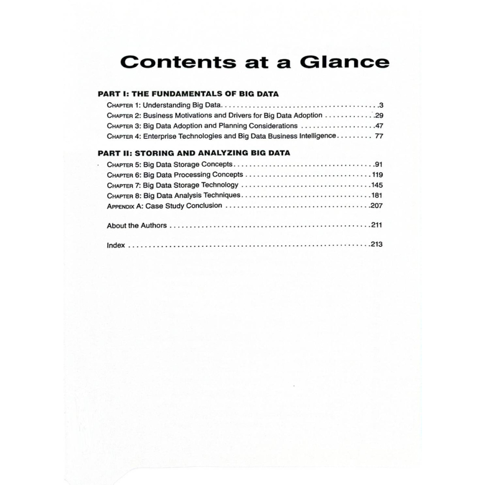 BIG DATA FUNDAMENTALS: CONCEPTS, DRIVERS AND TECHNIQUES