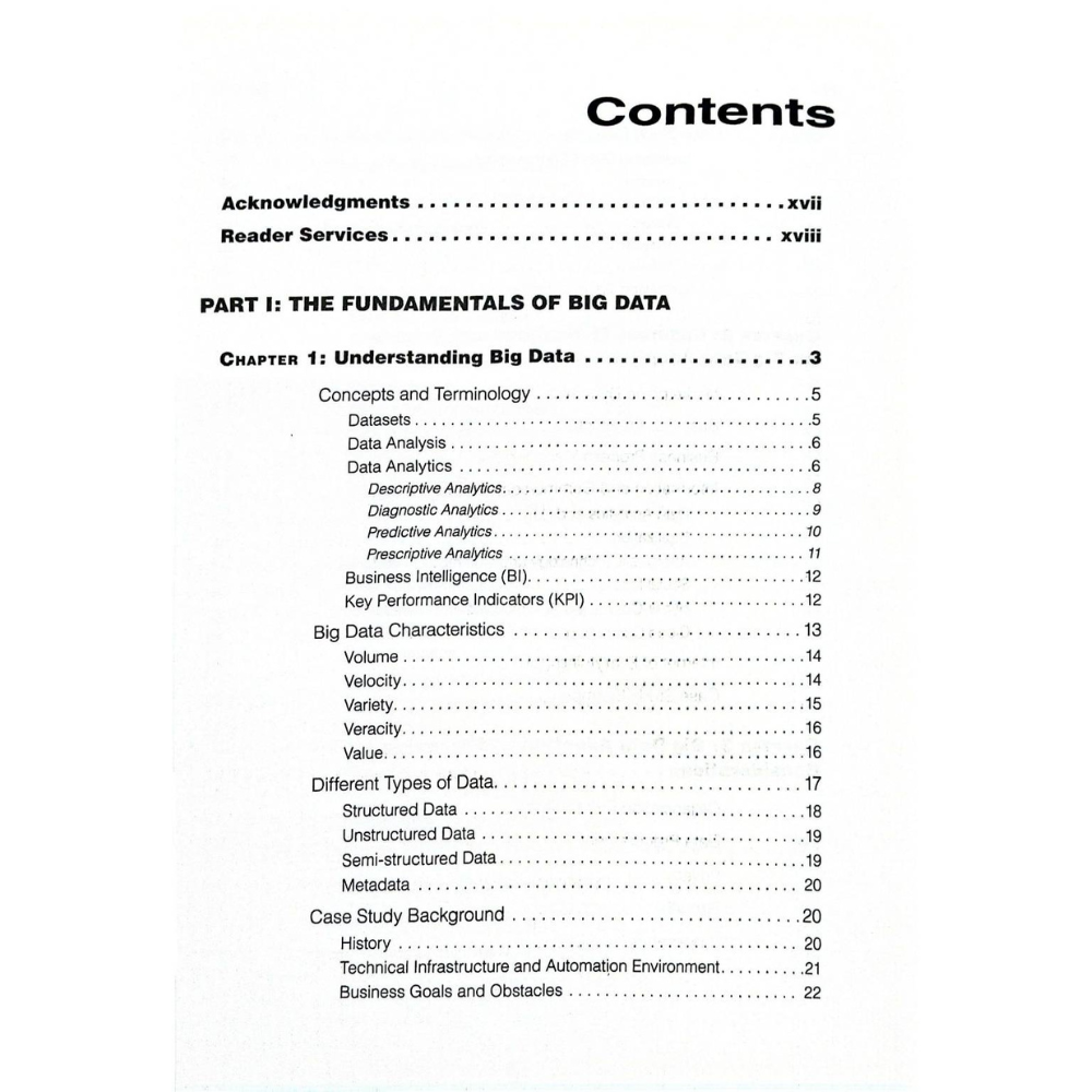 BIG DATA FUNDAMENTALS: CONCEPTS, DRIVERS AND TECHNIQUES