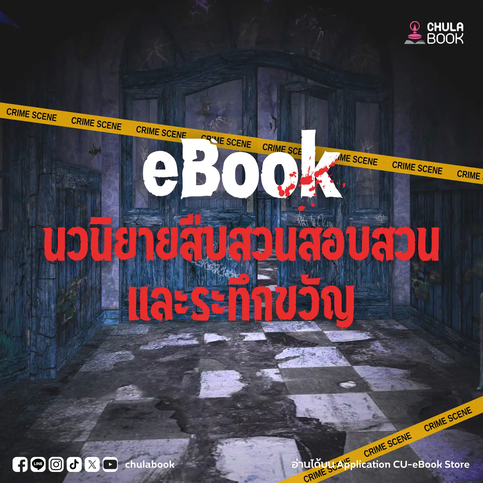 eBook นวนิยายสืบสวนสอบสวน ระทึกขวัญ