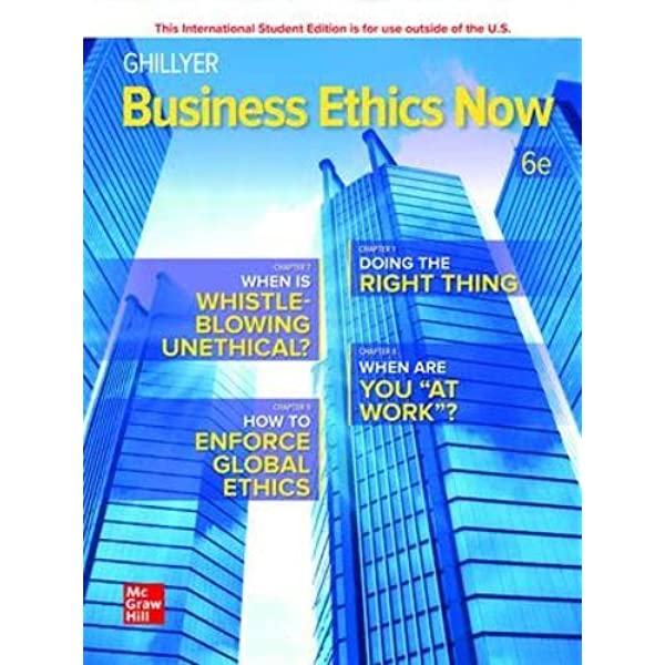 BUSINESS ETHICS NOW (ISE)