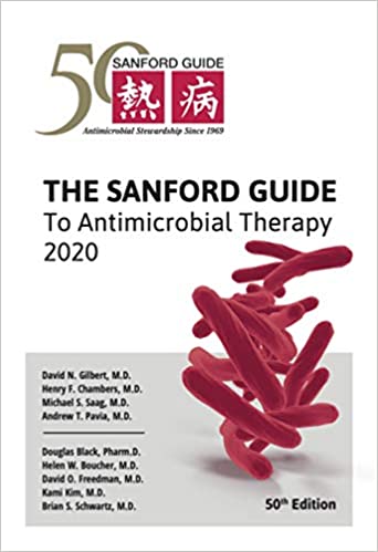 THE SANFORD GUIDE TO ANTIMICROBIAL THERAPY 2020