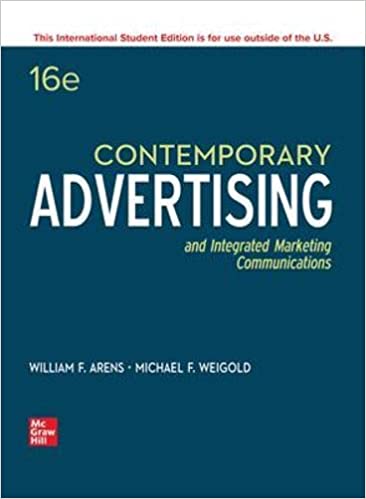 CONTEMPORARY ADVERTISING (ISE)