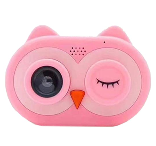 MINI CAMERA CHILDREN กล้องถ่ายรูปสำหรับเด็ก (คละสี สีเหลือง,ชมพู)