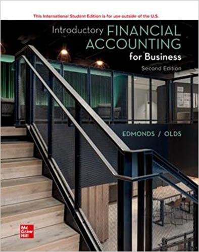 INTRODUCTORY FINANCIAL ACCOUNTING FOR BUSINESS (ISE)