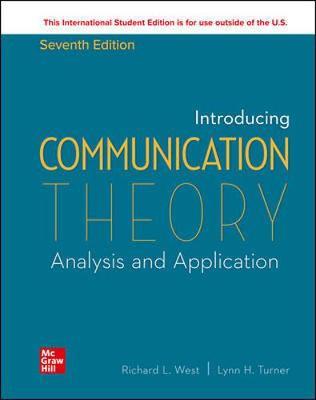 INTRODUCING COMMUNICATION THEORY: ANALYSIS AND APPLICATION (ISE)