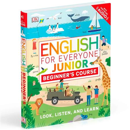 ENGLISH FOR EVERYONE JUNIOR: BEGINNER'S COURSE (WITH FREE ONLINE AUDIO)