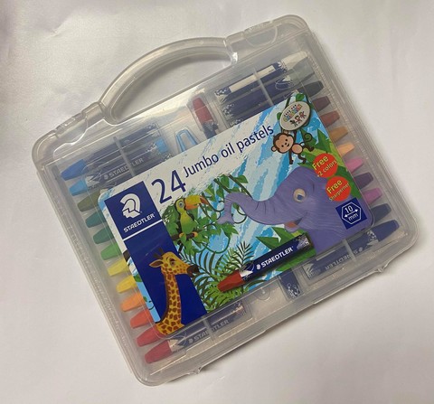 ชุดเช็ตสีชอลก์ จัมโบ้ 24 สี 241 PB24