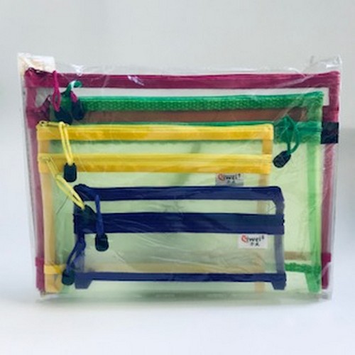 กระเป๋าชุดมี4ใบสีมัน@239