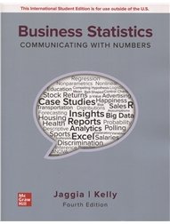 BUSINESS STATISTICS: COMMUNICATING WITH NUMBERS (ISE)