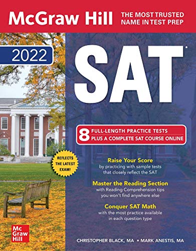 MCGRAW-HILL EDUCATION SAT 2022