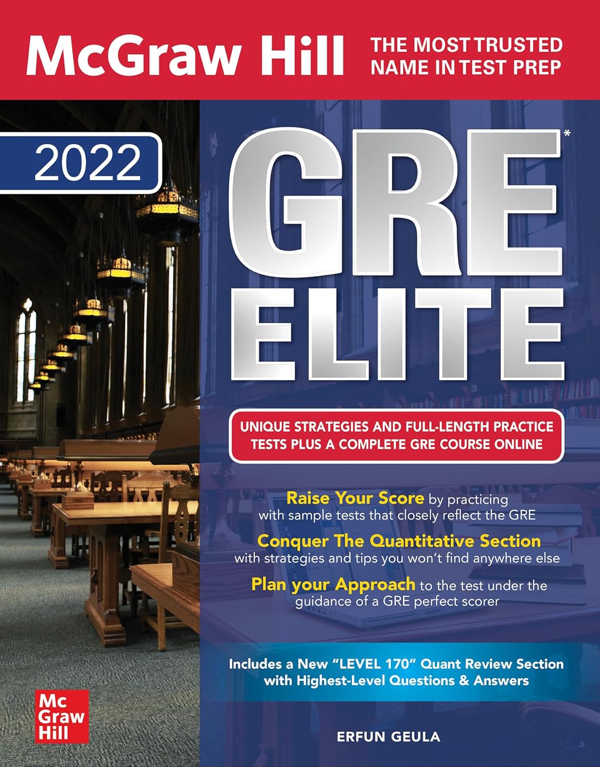 MCGRAW-HILL EDUCATION GRE ELITE 2022