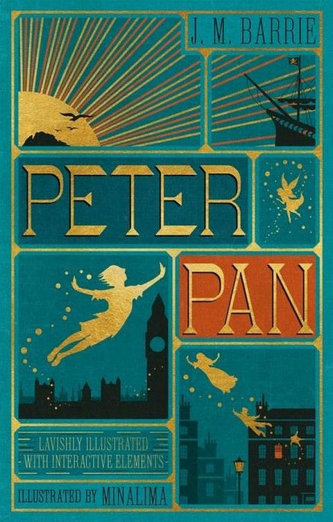 PETER PAN (MINALIMA EDITION) (LLLUSTRATED WITH INTERACTIVE ELEMENTS)
