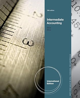 INTERMEDIATE ACCOUNTING (ISE)