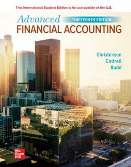 ADVANCED FINANCIAL ACCOUNTING (ISE)