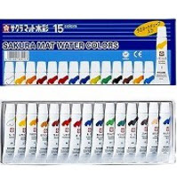 สีน้ำ 15 สี SAKURA