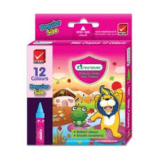 สีเทียน มาสเตอร์อาร์ต 12 สี ขนาดกลาง