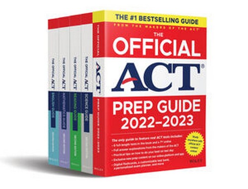 THE OFFICIAL ACT PREP & SUBJECT GUIDES 2022-2023, COMPLETE SET