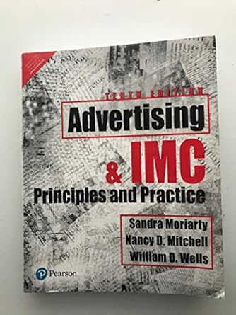 ADVERTISING AND IMC: PRINCIPLES AND PRACTICE (GLOBAL EDITION) **