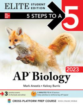 5 STEPS TO A 5: AP BIOLOGY 2023 ELITE STUDENT EDITION