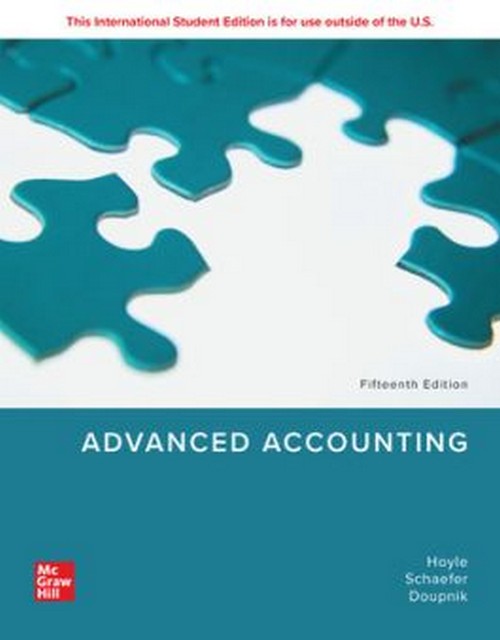 ADVANCED ACCOUNTING (ISE)