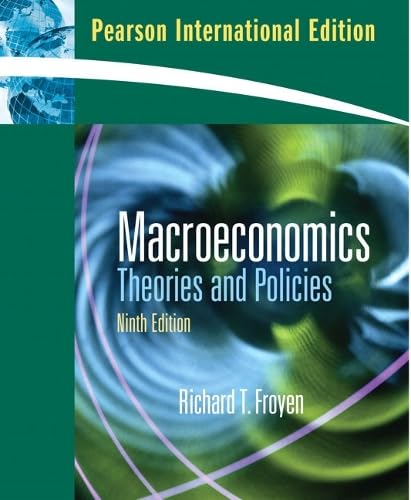 MACROECONOMICS: THEORIES AND POLICIES (IE) **