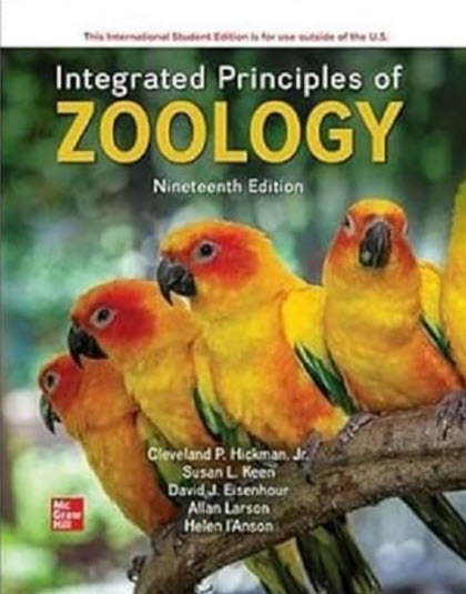 INTEGRATED PRINCIPLES OF ZOOLOGY (ISE)