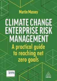 CLIMATE CHANGE ENTERPRISE RISK MANAGEMENT: A PRACTICAL GUIDE TO REACHING NET ZERO GOALS