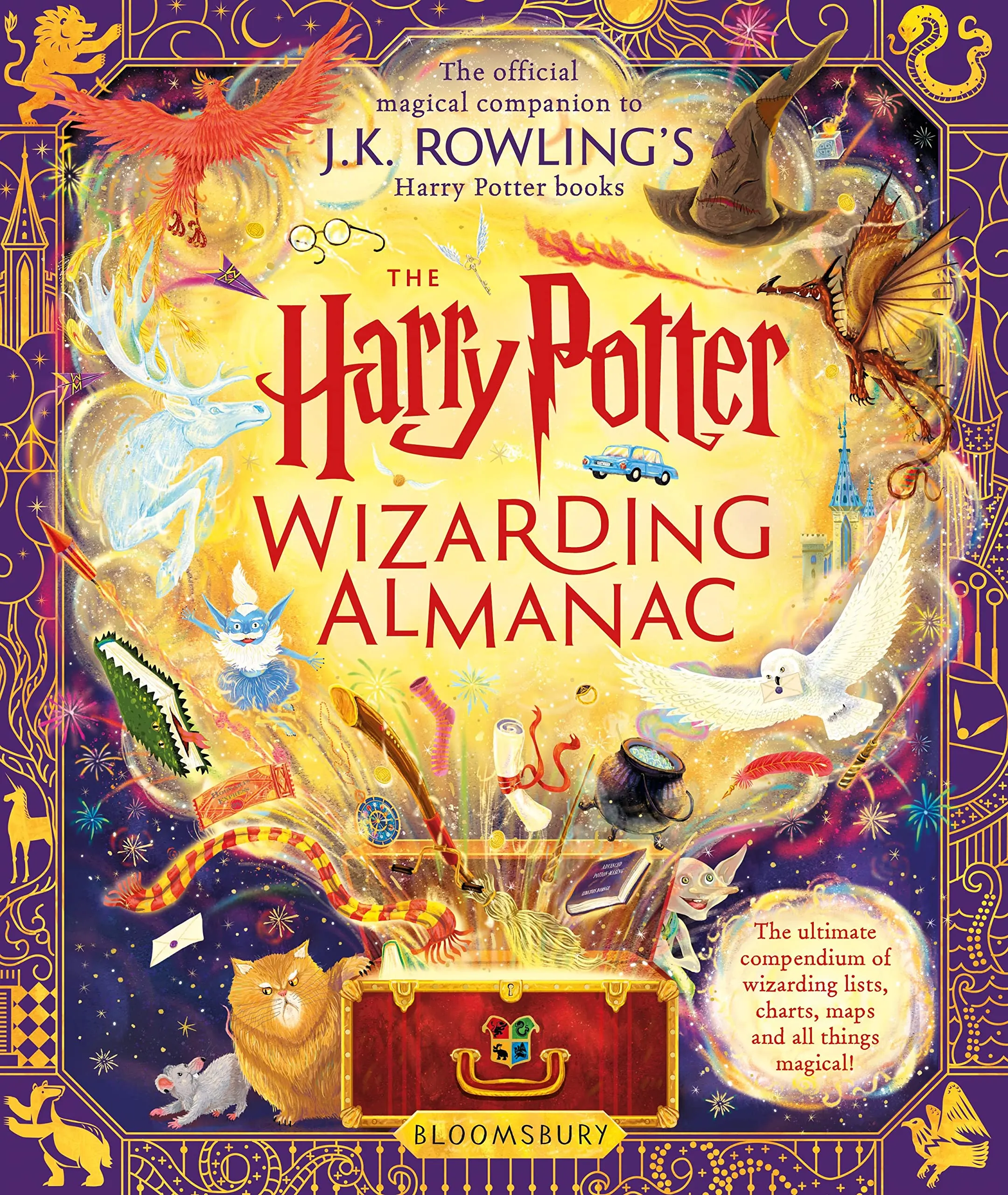 THE HARRY POTTER WIZARDING ALMANAC: THE OFFICIAL MAGICAL COMPANION TO J.K. ROWLING'S HARRY(เฉพาะจอง)