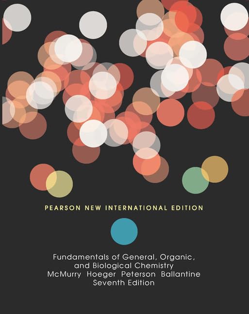 FUNDAMENTALS OF GENERAL, ORGANIC, AND BIOLOGICAL CHEMISTRY (PNIE) **
