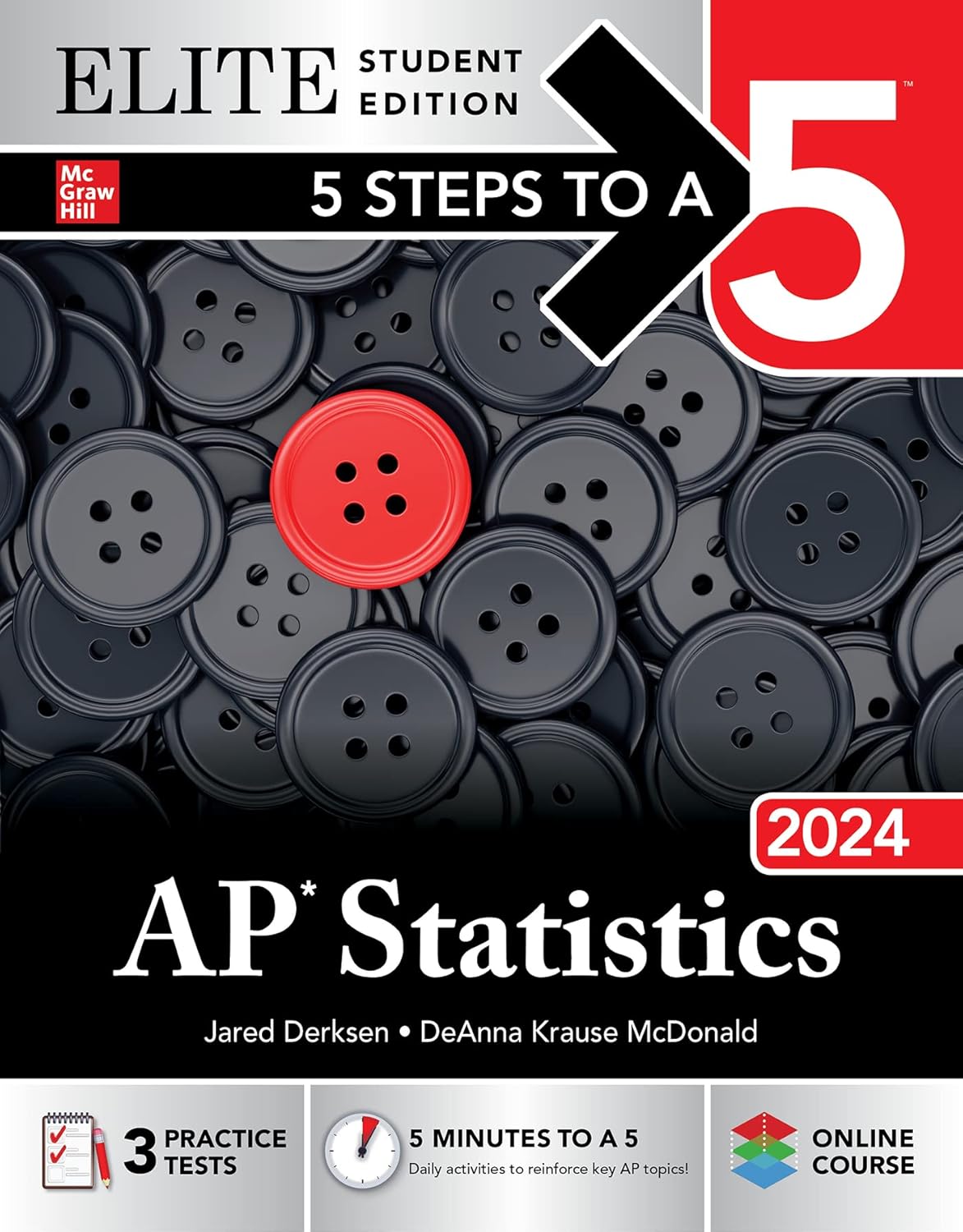 5 STEPS TO A 5: AP STATISTICS 2024 (ELITE STUDENT EDITION)