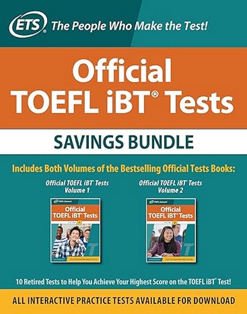 OFFICIAL TOEFL IBT TESTS SAVINGS BUNDLE