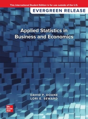 APPLIED STATISTICS IN BUSINESS AND ECONOMICS (ISE)