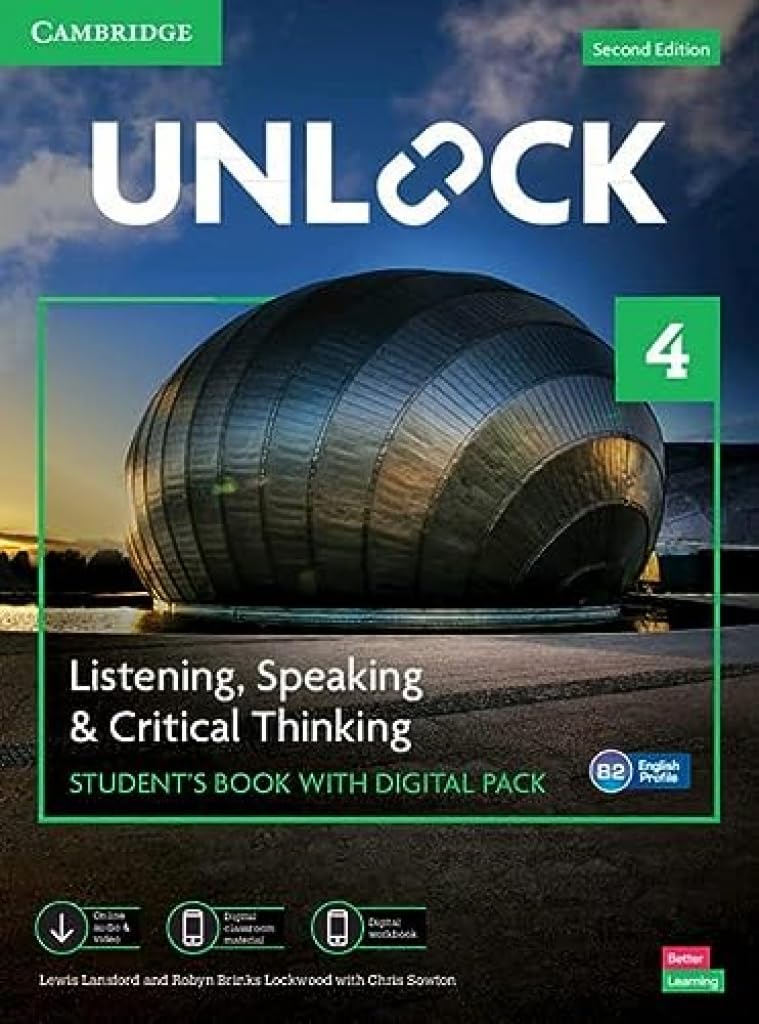 UNLOCK 4:LISTENING, SPEAKING AND CRITICAL THINKING (STUDENT'S BOOK WITH DIGITAL PACK)